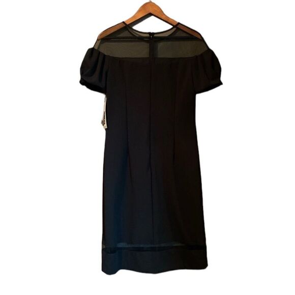 NWT! Betsy & Adam black short sleeve dress - Picture 5 of 6
